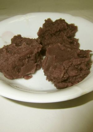 十勝小豆でこしあん-レシピのメイン写真