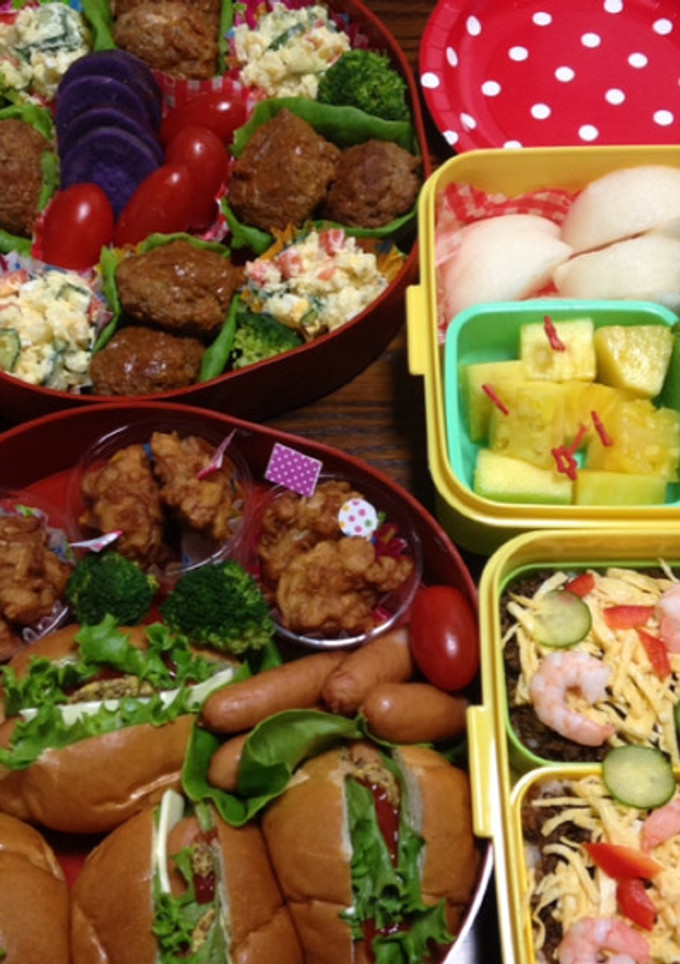 小学校の運動会 お弁当-レシピのメイン写真