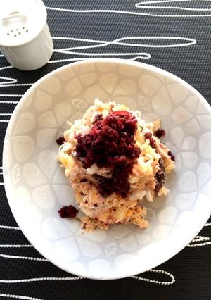 しば漬けとクリームチーズのポテトサラダ-レシピのメイン写真