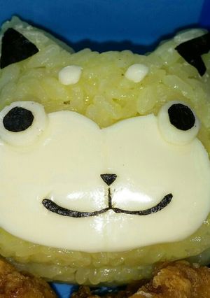 妖怪ウォッチ　キャラ弁　イヌニャン-レシピのメイン写真