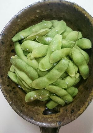 オーブントースターで作る焼き枝豆-レシピのメイン写真