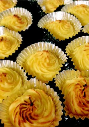 スイートポテト、ホワイトチョコで作るよ！-レシピのメイン写真