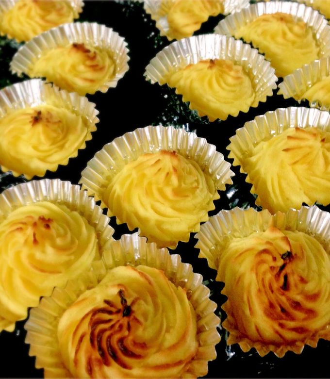 スイートポテト、ホワイトチョコで作るよ！-レシピのメイン写真