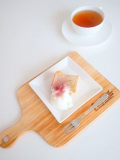 アサイー&マキベリーの簡単パウダーアート-レシピのメイン写真