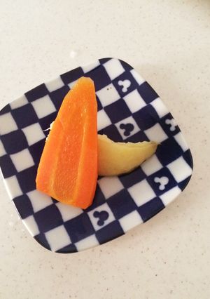 手づかみ食べに☆炊飯器で柔らか野菜-レシピのメイン写真