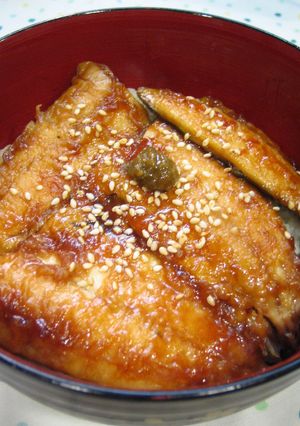 あじの蒲焼丼♪-レシピのメイン写真