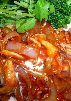 ポークソテー~トマト風味~-レシピのメイン写真