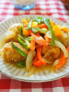 カレー風味の鶏の竜田揚げ南蛮漬け-レシピのメイン写真