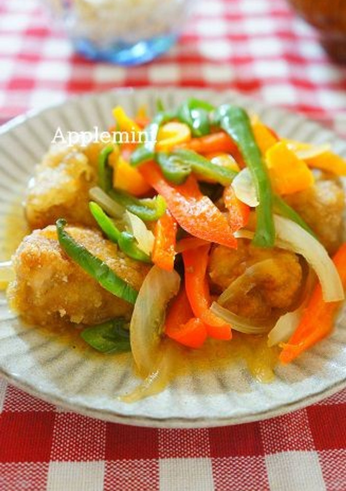 カレー風味の鶏の竜田揚げ南蛮漬け-レシピのメイン写真