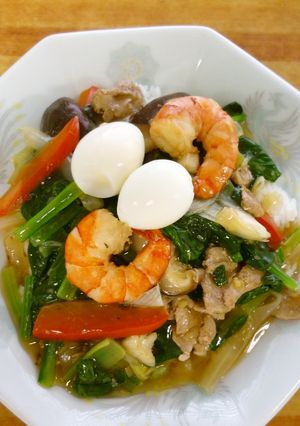 小松菜の中華丼☆野菜-レシピのメイン写真