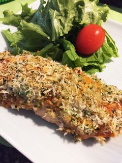 秋鮭の青のりパン粉焼き★トースターで簡単-レシピのメイン写真