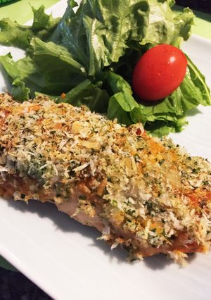 秋鮭の青のりパン粉焼き★トースターで簡単-レシピのメイン写真