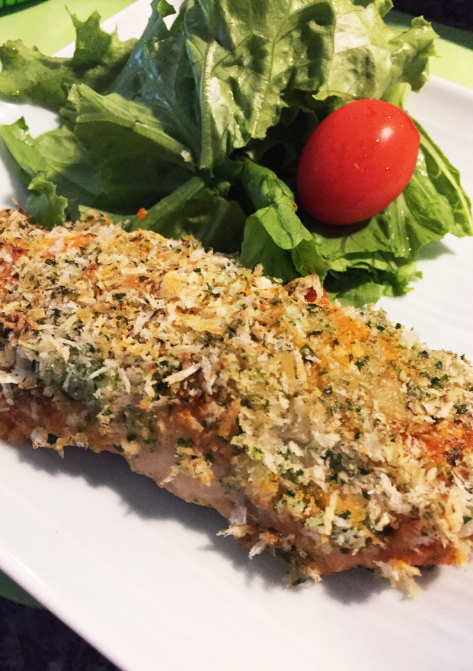 秋鮭の青のりパン粉焼き★トースターで簡単-レシピのメイン写真