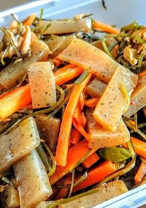 ツナこんにゃく昆布の炒め煮-レシピのメイン写真