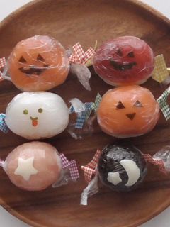 ハロウィンのキャンディ寿司-レシピのメイン写真