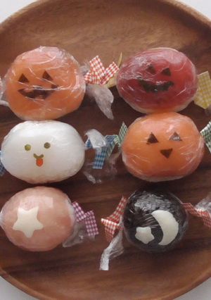 ハロウィンのキャンディ寿司-レシピのメイン写真