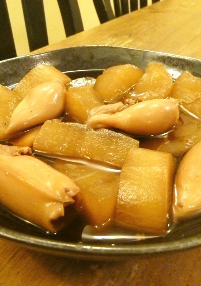 炊飯器で超簡単♪ヤリイカと大根の煮物-レシピのメイン写真
