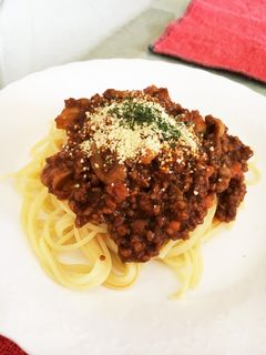 ボロネーゼ-レシピのメイン写真