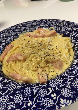 簡単すぐできるカルボナーラ-レシピのメイン写真