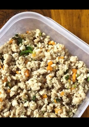 エスニックになれなかったパクチー鶏そぼろ-レシピのメイン写真