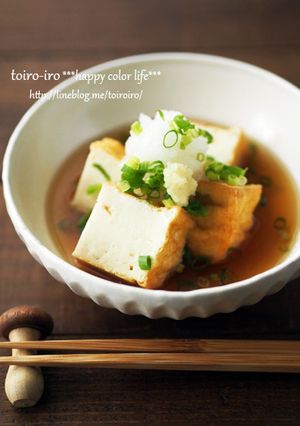 厚揚げを使うと楽ちん！揚げ出し豆腐風-レシピのメイン写真