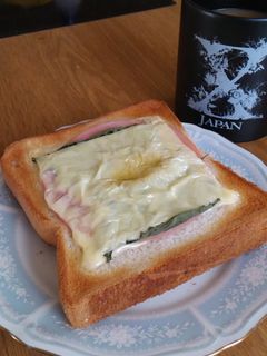 簡単!大葉(青じそ)トースト-レシピのメイン写真