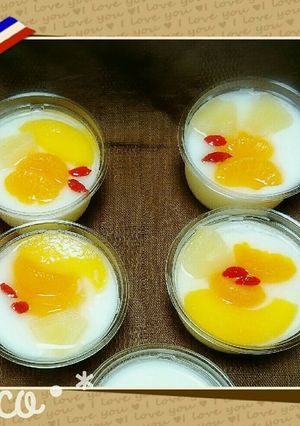 簡単!マシュマロ de 杏仁豆腐-レシピのメイン写真