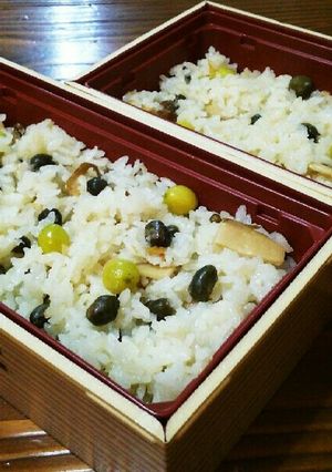 ★むかごと銀杏のご飯-レシピのメイン写真