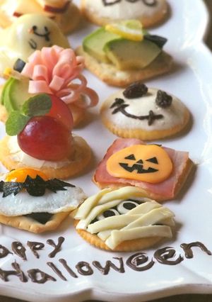 ハロウィン・カナッペ♡-レシピのメイン写真