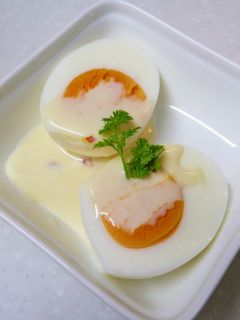 ゆで卵に♪スイートチリマヨ-レシピのメイン写真