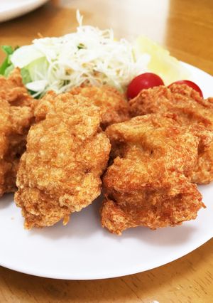 鶏むね肉でカリッとチキンナゲット♡-レシピのメイン写真