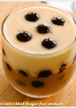 黑木耳可可雙色優格杯．柯媽媽の植物燕窩-レシピのメイン写真
