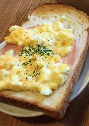 ハムタルタルトースト-レシピのメイン写真