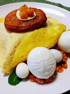 コタツにドラえもん★デコオムライス-レシピのメイン写真