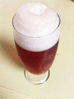 ノンアルコールビールと葡萄黒酢のカクテル-レシピのメイン写真