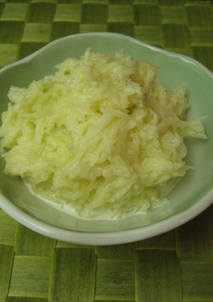 そうめんかぼちゃの柚子風味サラダ-レシピのメイン写真