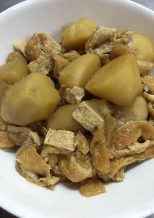 里芋と油揚げの煮物-レシピのメイン写真
