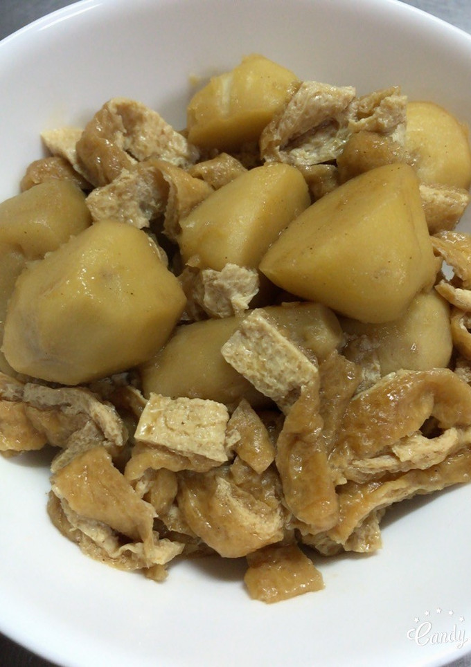 里芋と油揚げの煮物-レシピのメイン写真