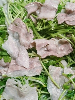 豆苗と豚バラの温サラダ-レシピのメイン写真