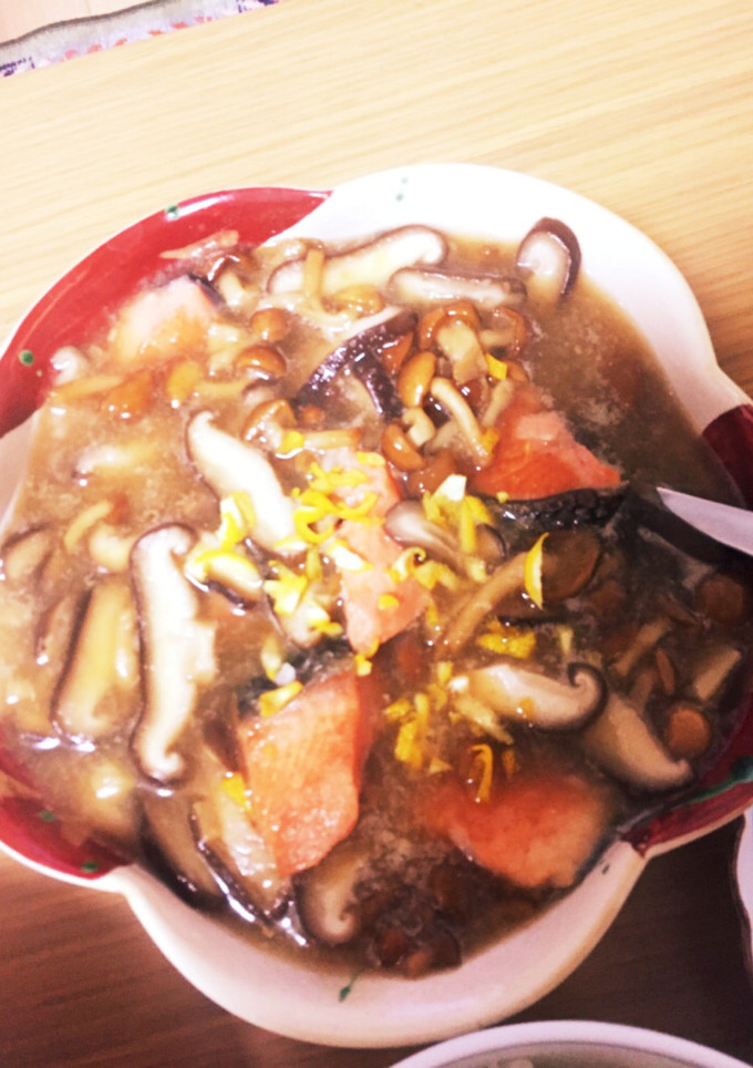 鮭ときのこのみぞれ煮-レシピのメイン写真