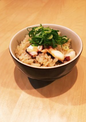 ニンニク香るタコ飯-レシピのメイン写真