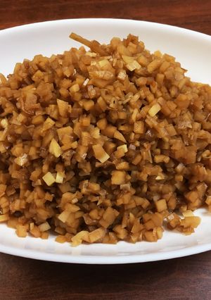 お酢でさっぱりしょうがの佃煮-レシピのメイン写真