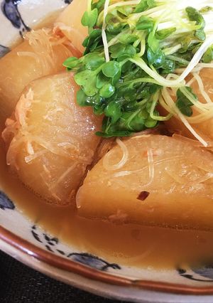 春雨ツナ大根-レシピのメイン写真