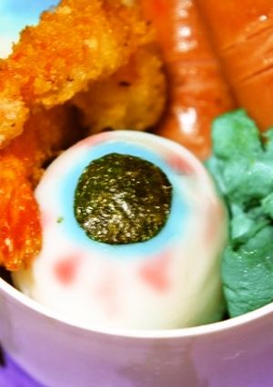ハロウィン☆ゆで卵deかんたん血走り目玉-レシピのメイン写真