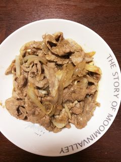 ポン酢で肉野菜生姜にんにく炒め-レシピのメイン写真