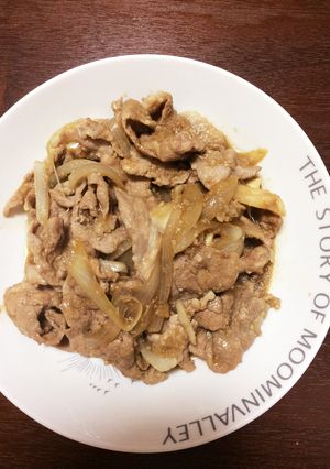 ポン酢で肉野菜生姜にんにく炒め-レシピのメイン写真