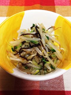もやしとかいわれ大根の簡単ナムル-レシピのメイン写真