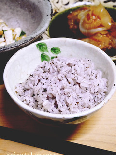 ゆかり風味♪ダイエットコンニャクご飯-レシピのメイン写真