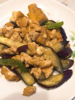 茄子と鶏ひき肉の味噌炒め-レシピのメイン写真