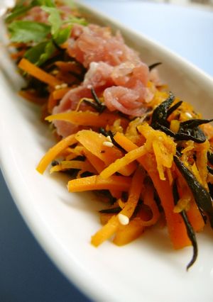 にんじんとひじき炒め◆バルサミコ風味-レシピのメイン写真
